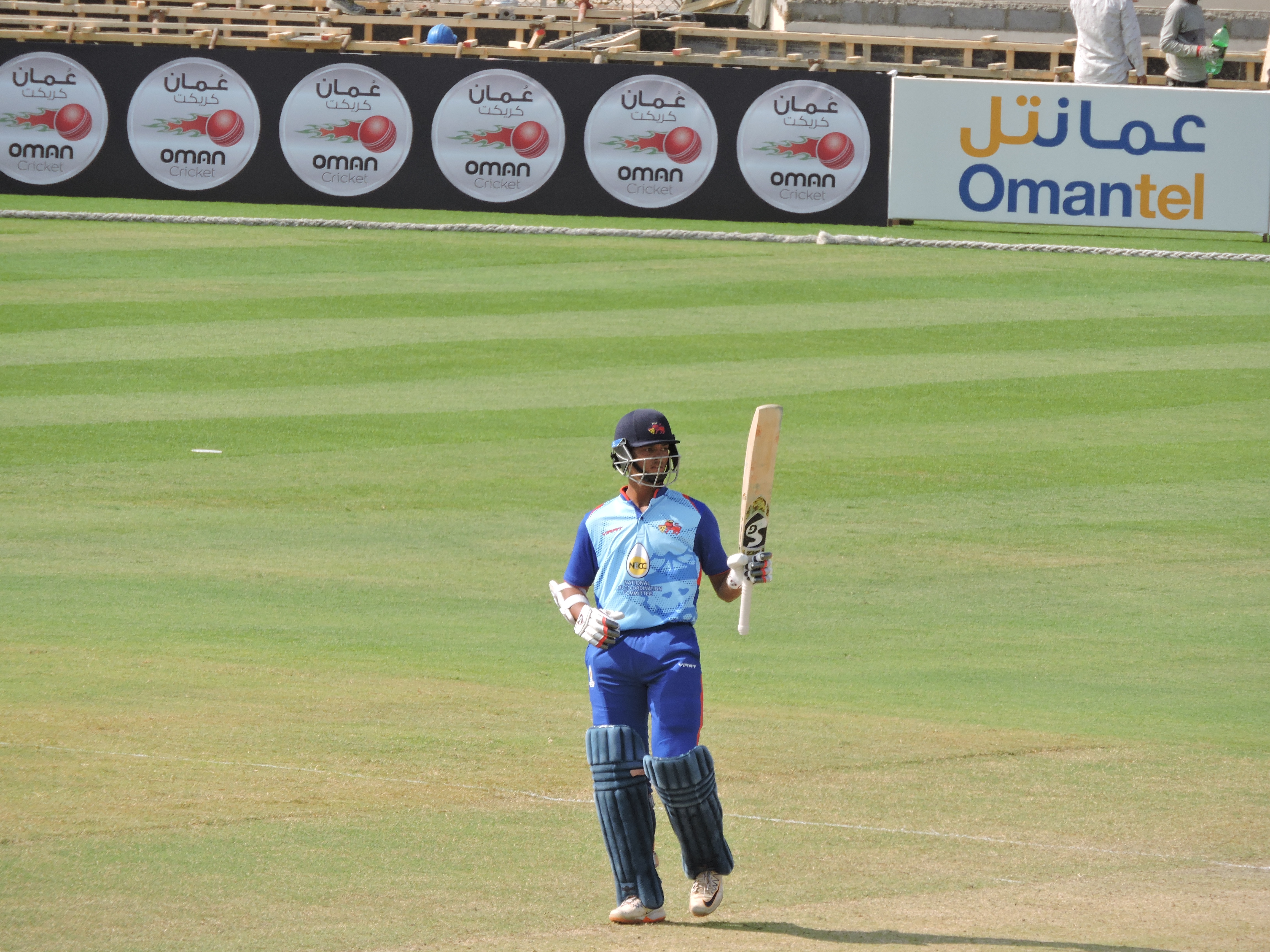 Yashasvi Jaiswal after reaching his fifty