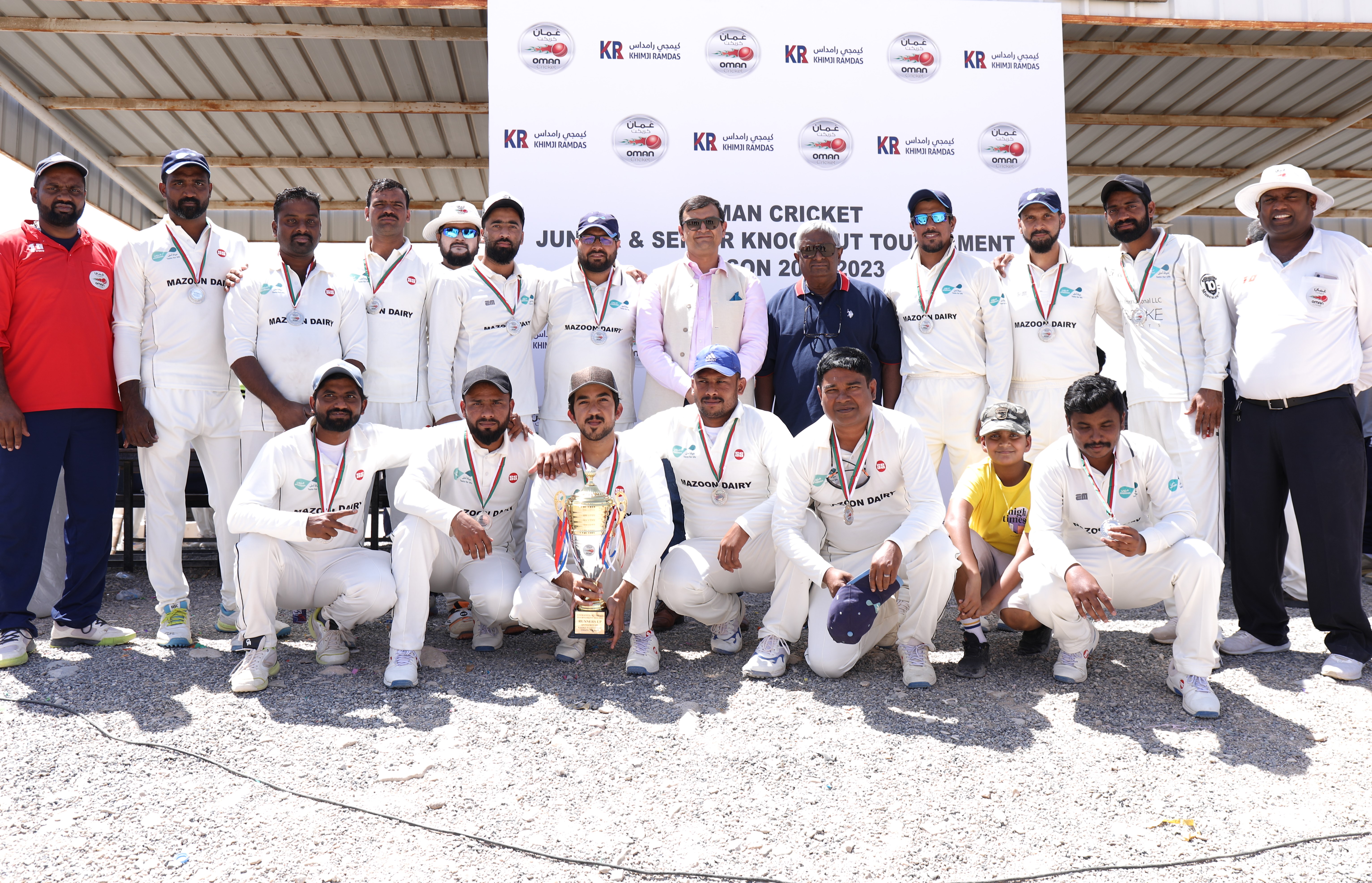 Mazoon Dairy - Junior KO Runners Up