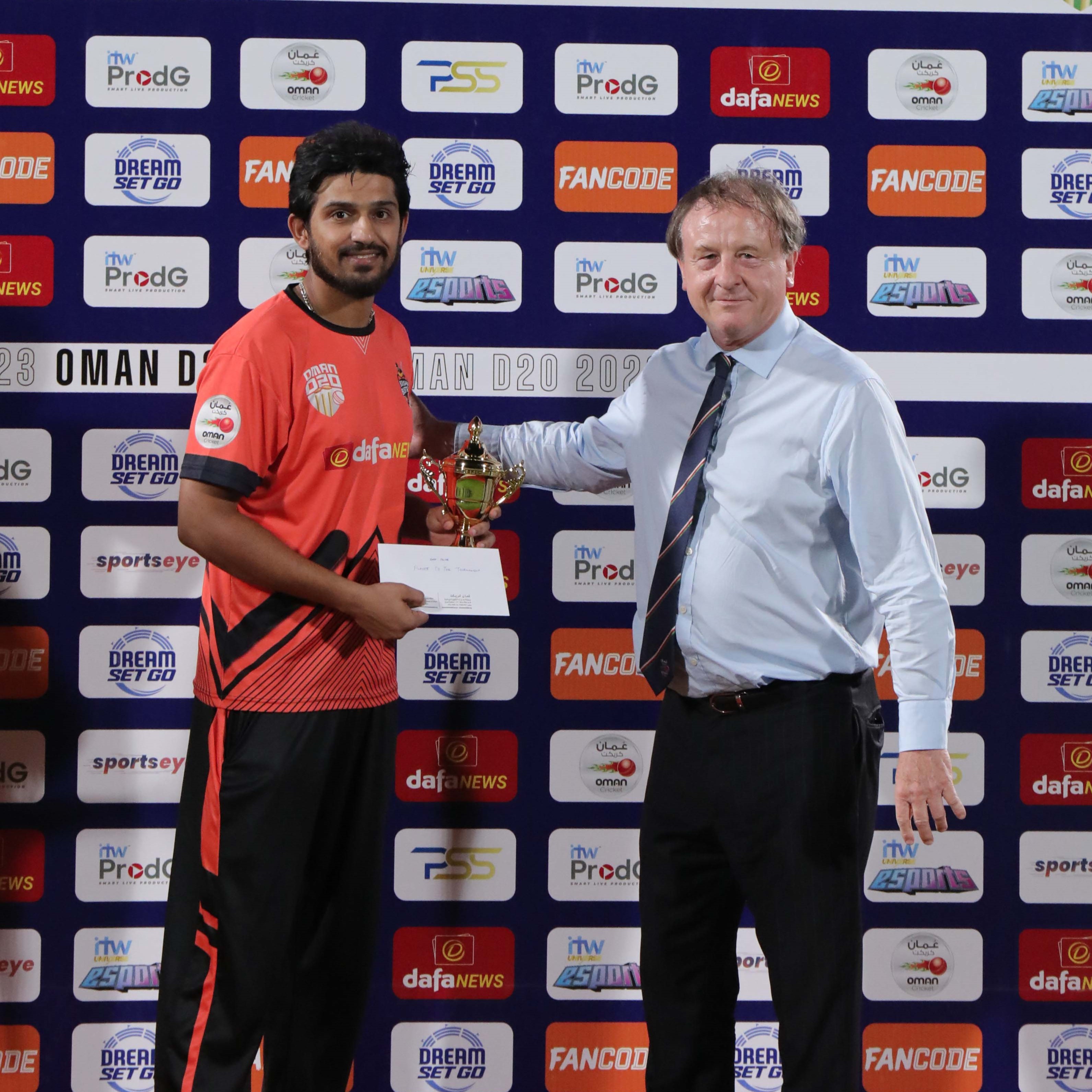 Aqib Ilyas-player of tournament