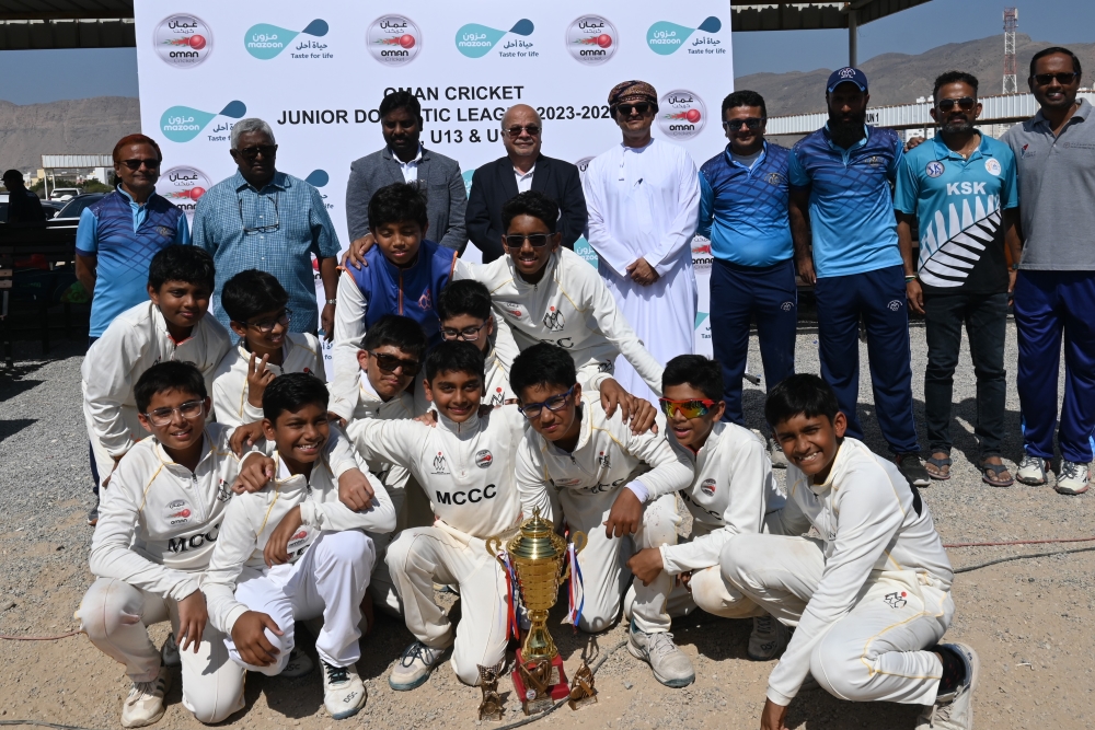 MCCC Yellow U13 - Champions