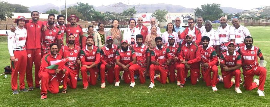 Oman team with Board members and supporters