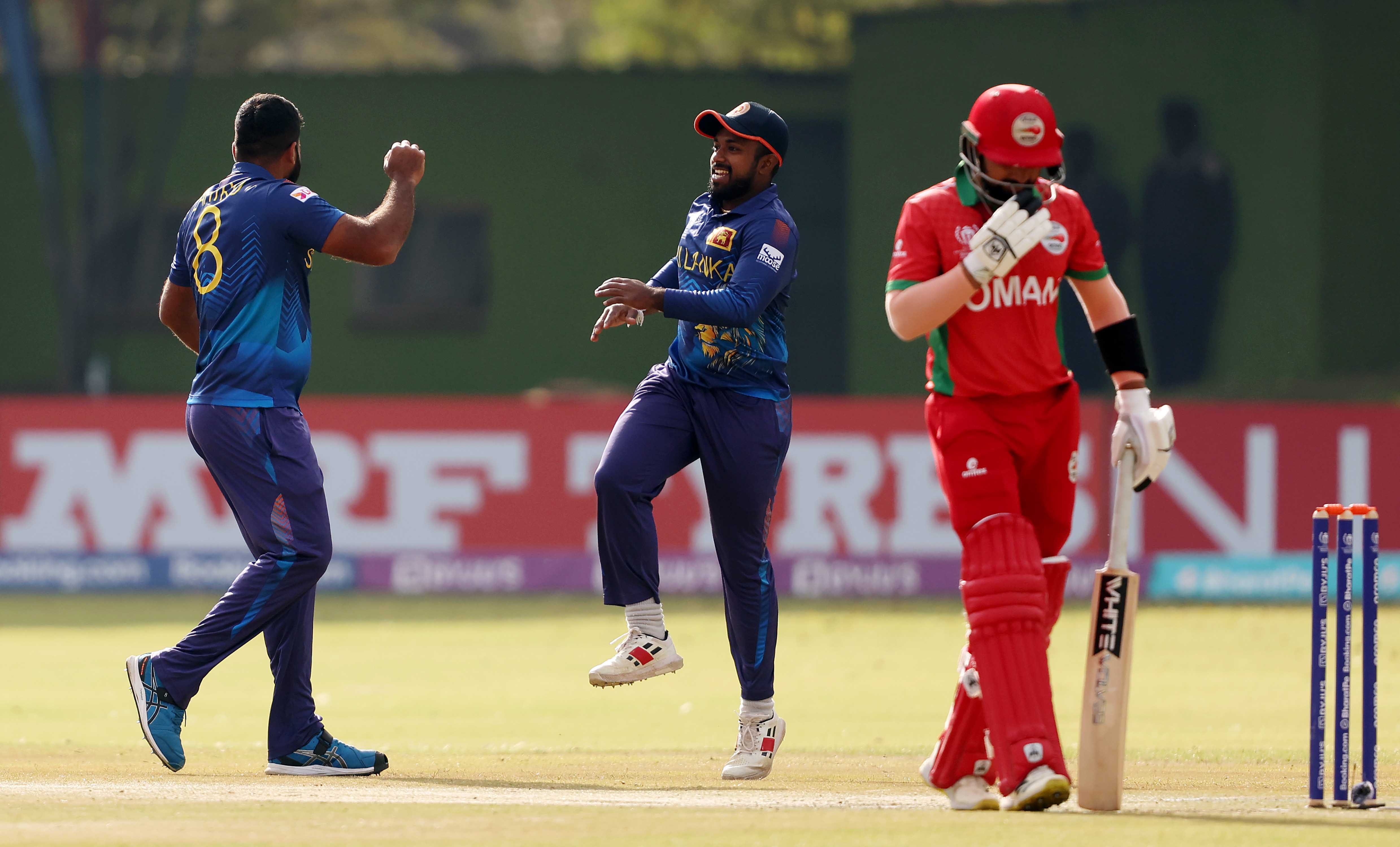 Sri Lanka v Oman - ICC Men´s Cricket World Cup Qualifier Zimbabwe 2023