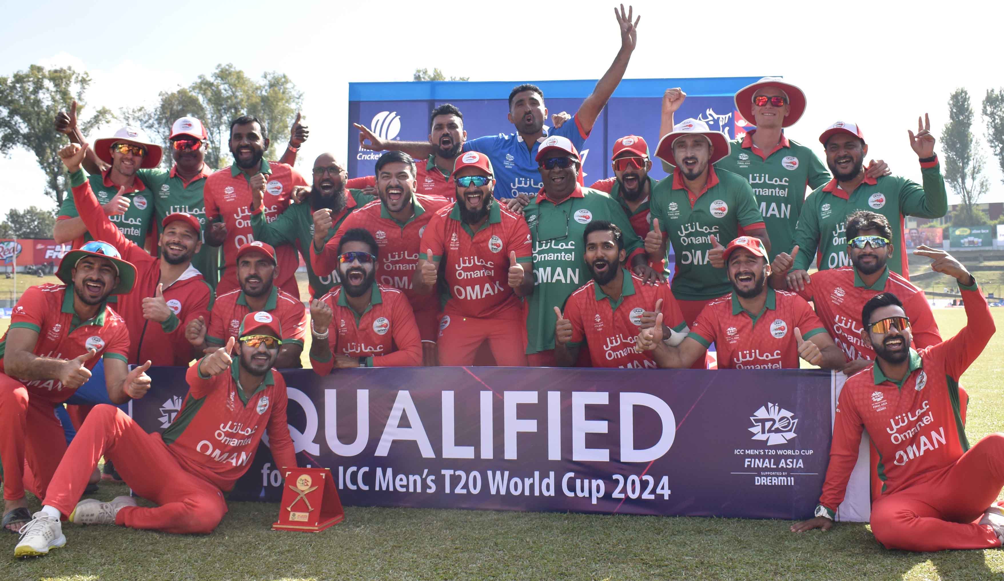 Oman secure spot in ICC  Men