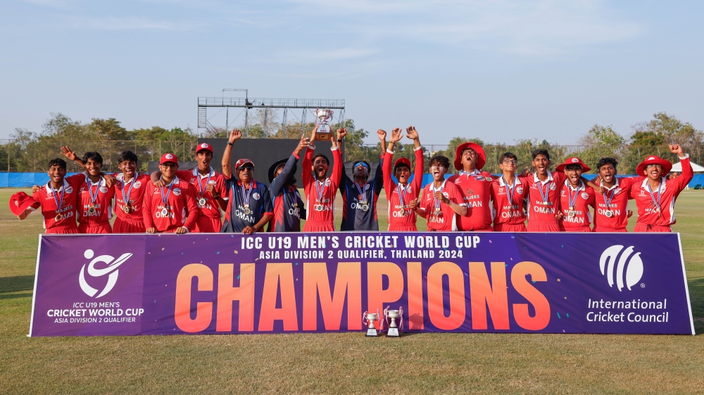 Oman U19 - Champions