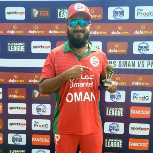 Zeeshan Maqsood - 1st T20I MoM